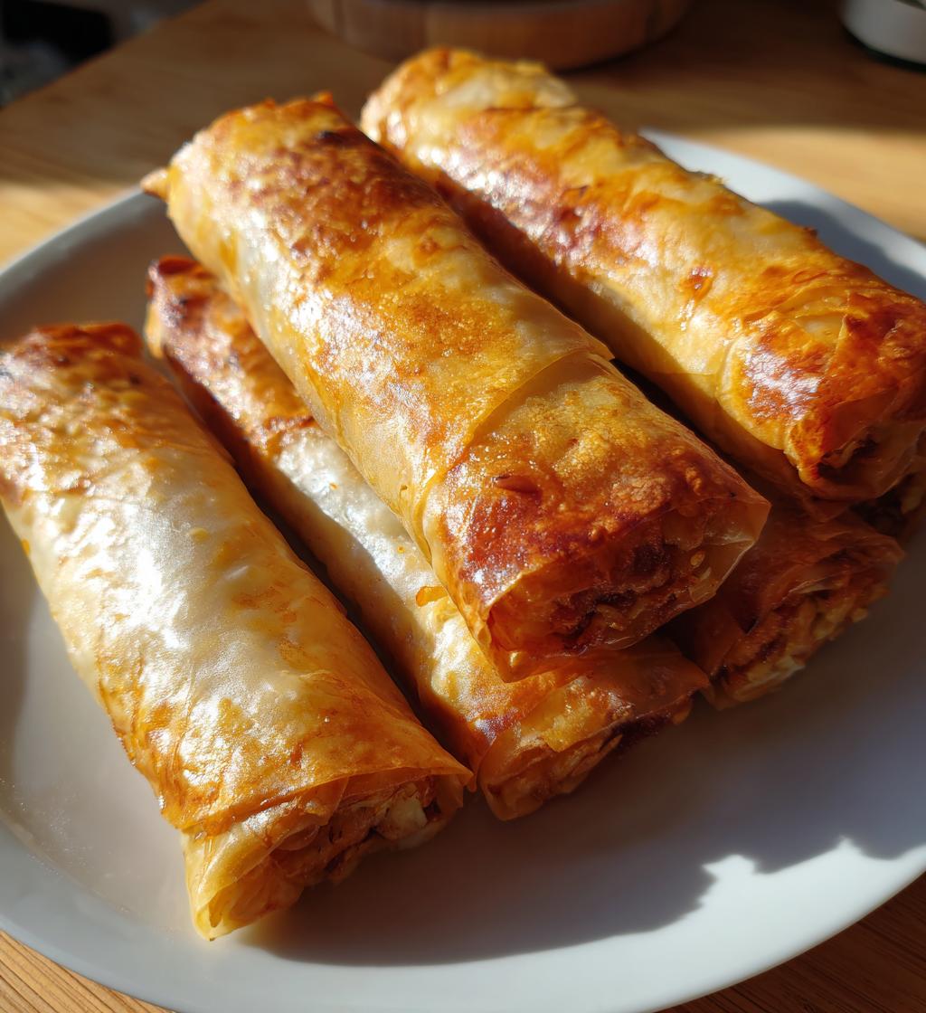 Chicken Pastilla Cigars (Finger food version) - detail 1