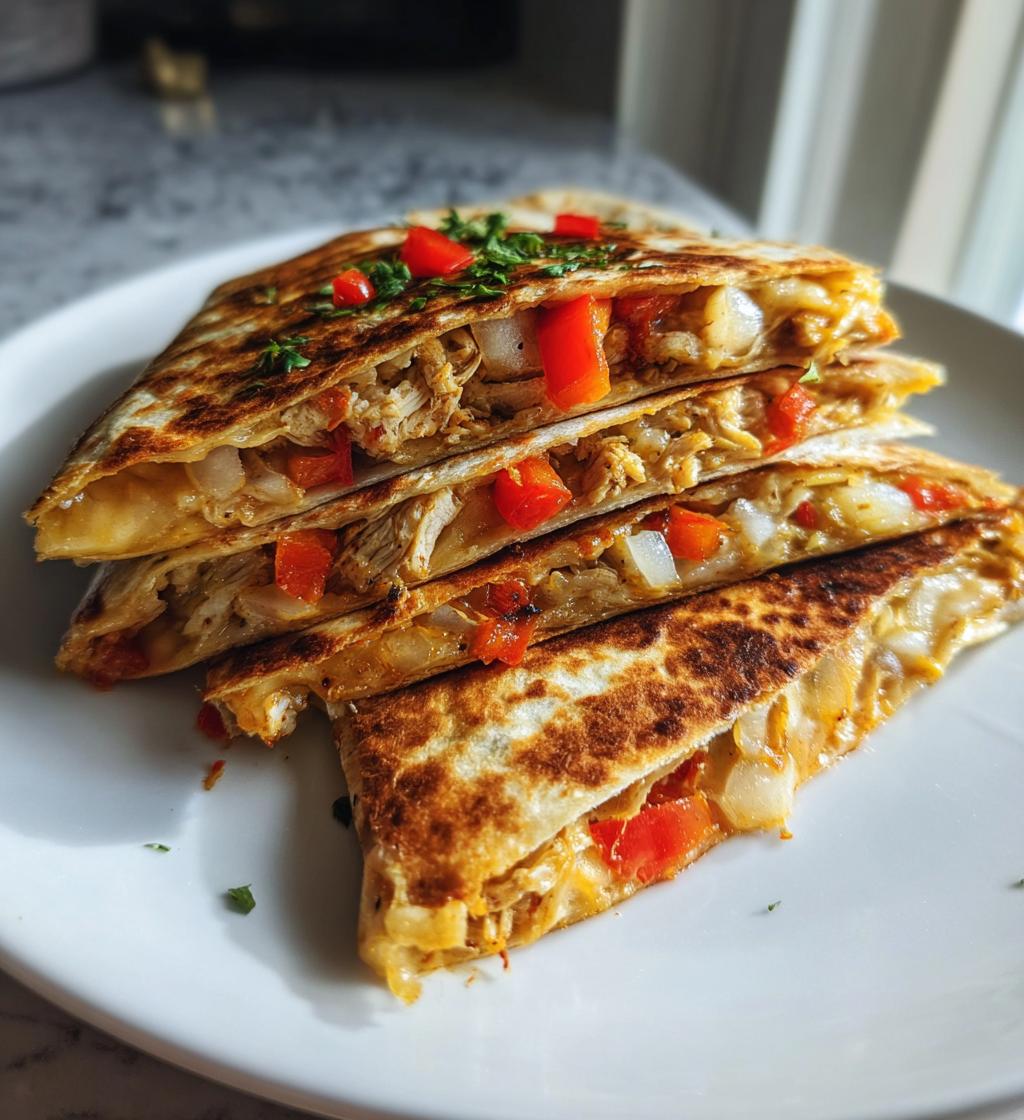 Chicken Quesadillas with Pepper Jack - detail 1