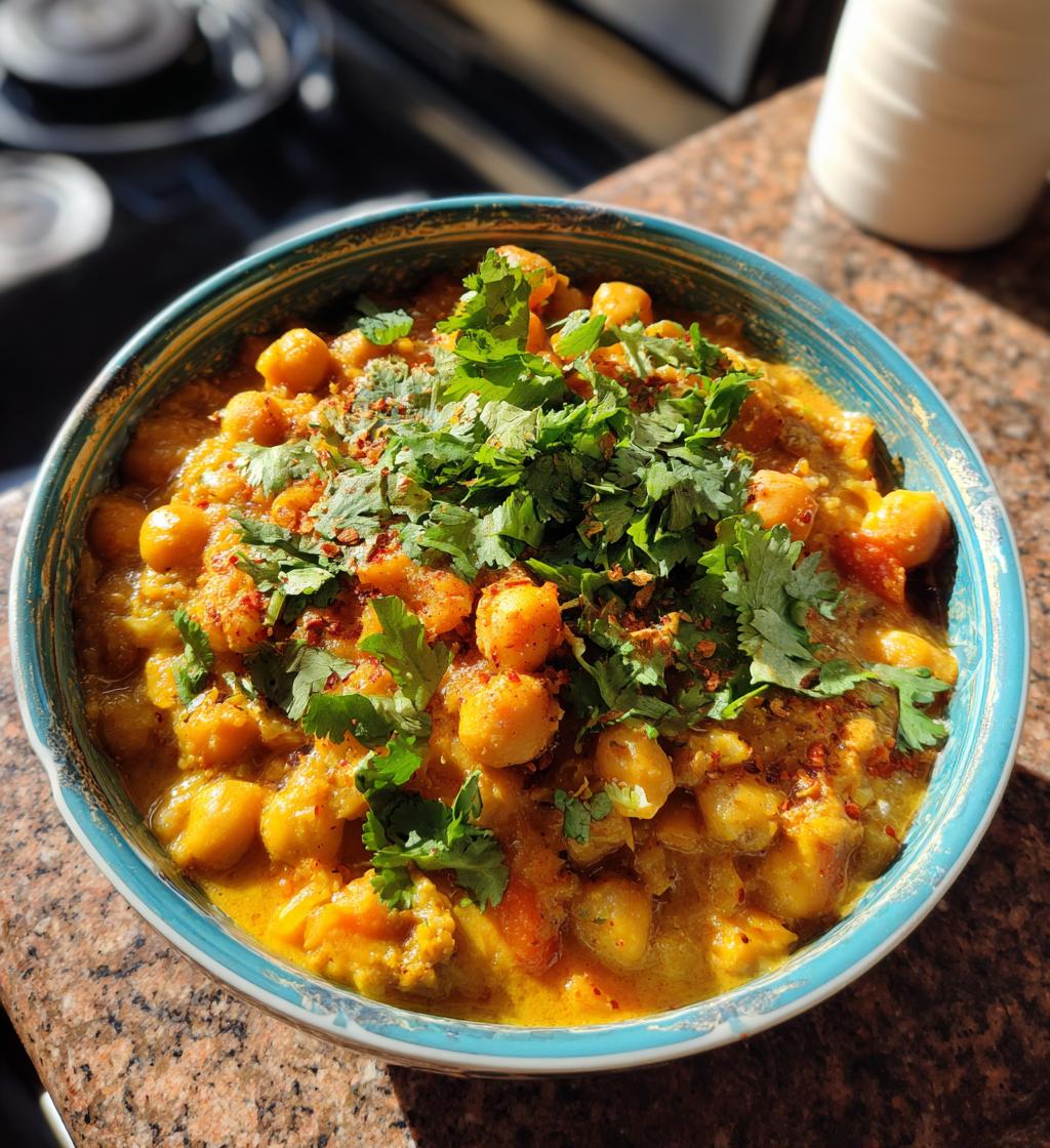 Chickpea Curry Coconut - detail 1