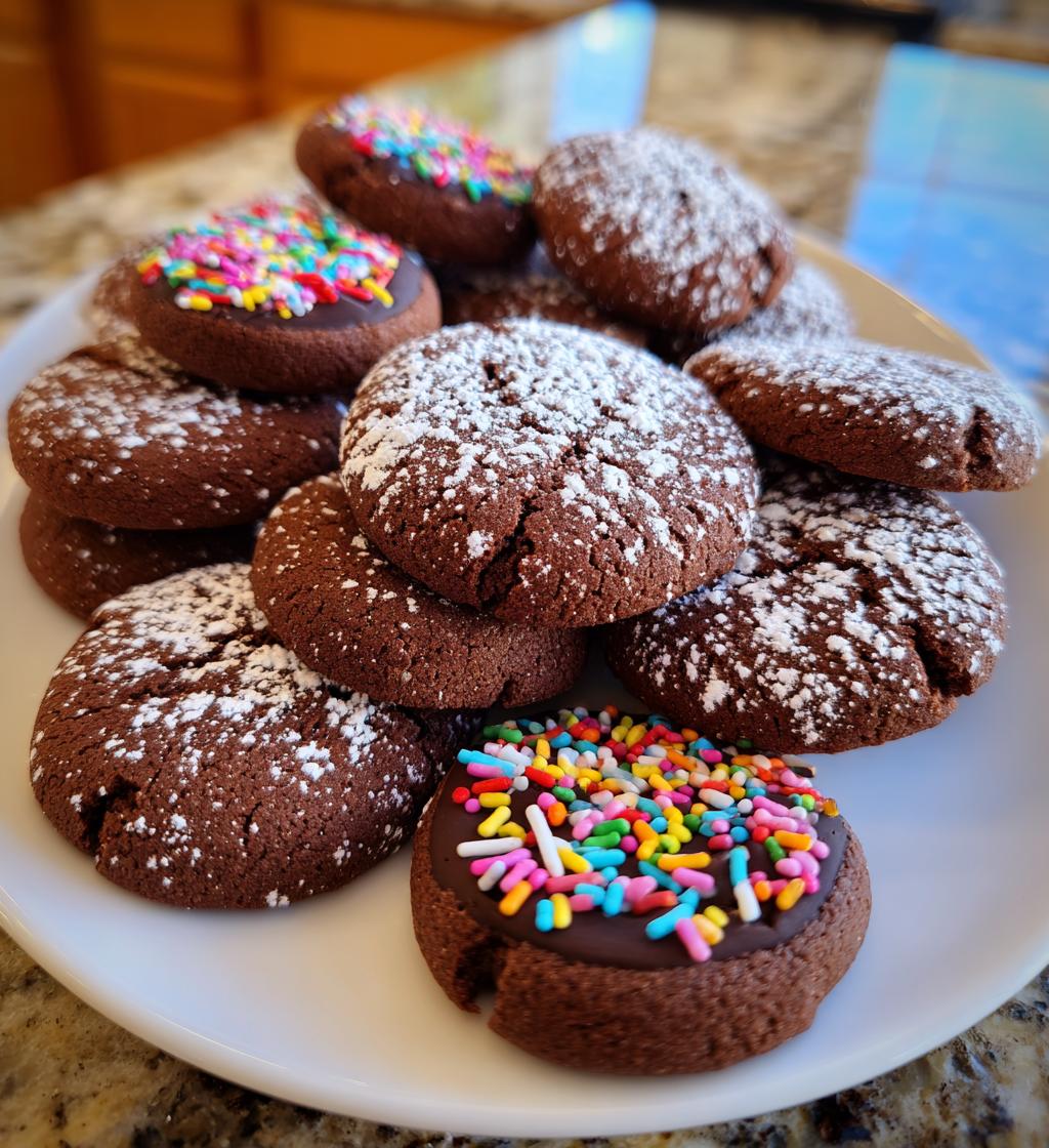 Chocolate Cut Out Sugar Cookies - detail 1