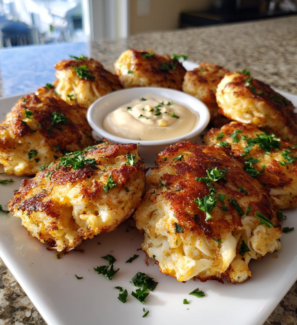 Crab Cakes with Old Bay Aioli - detail 1