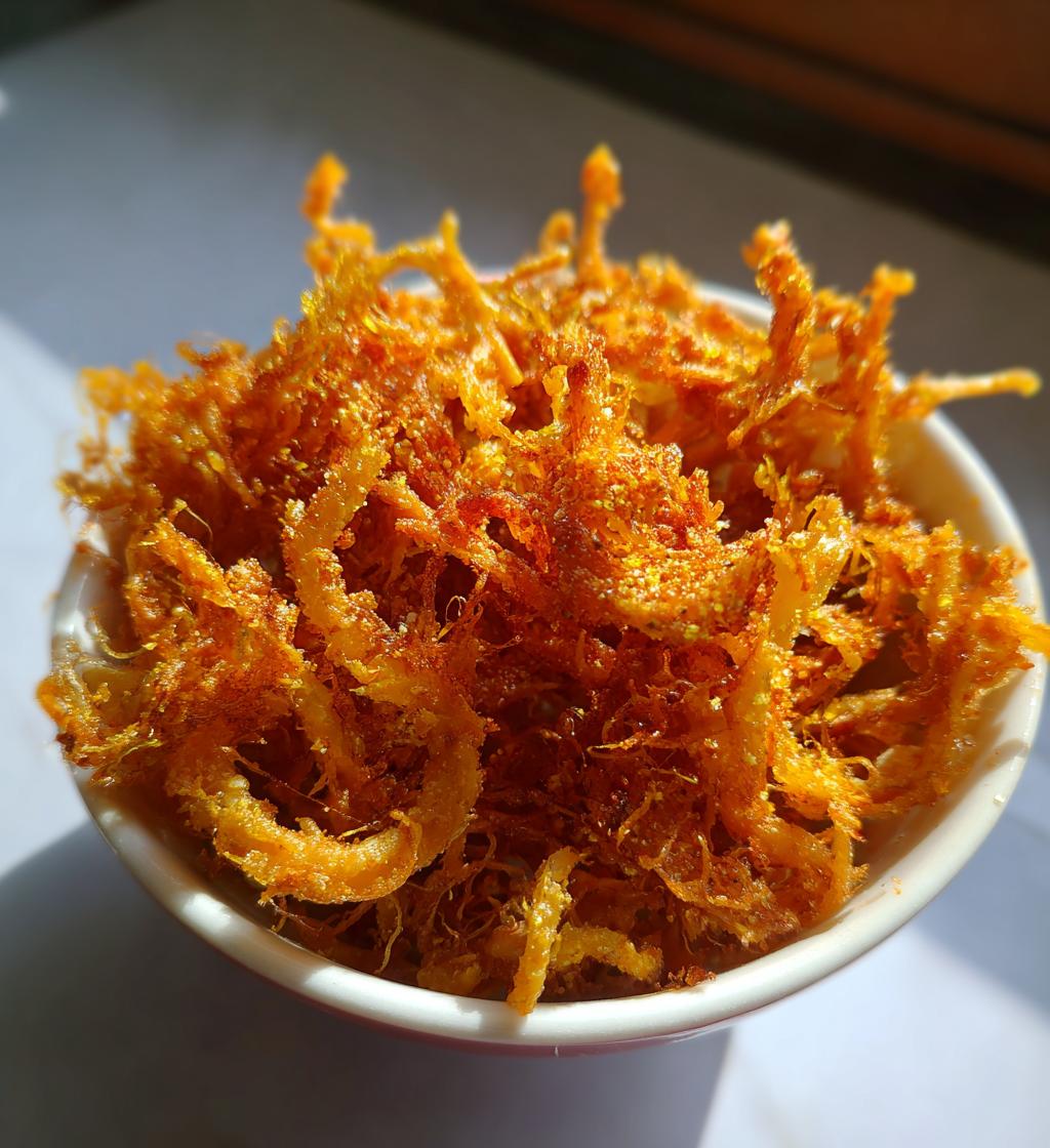 Crispy Enoki Mushrooms (Golden needle mushrooms) - detail 1