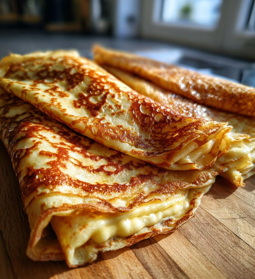 Crème Brûlée Stuffed Crepes - detail 1