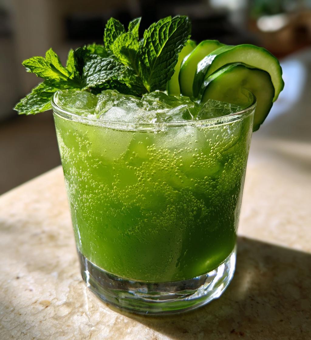 Cucumber Mint Cooler - detail 1