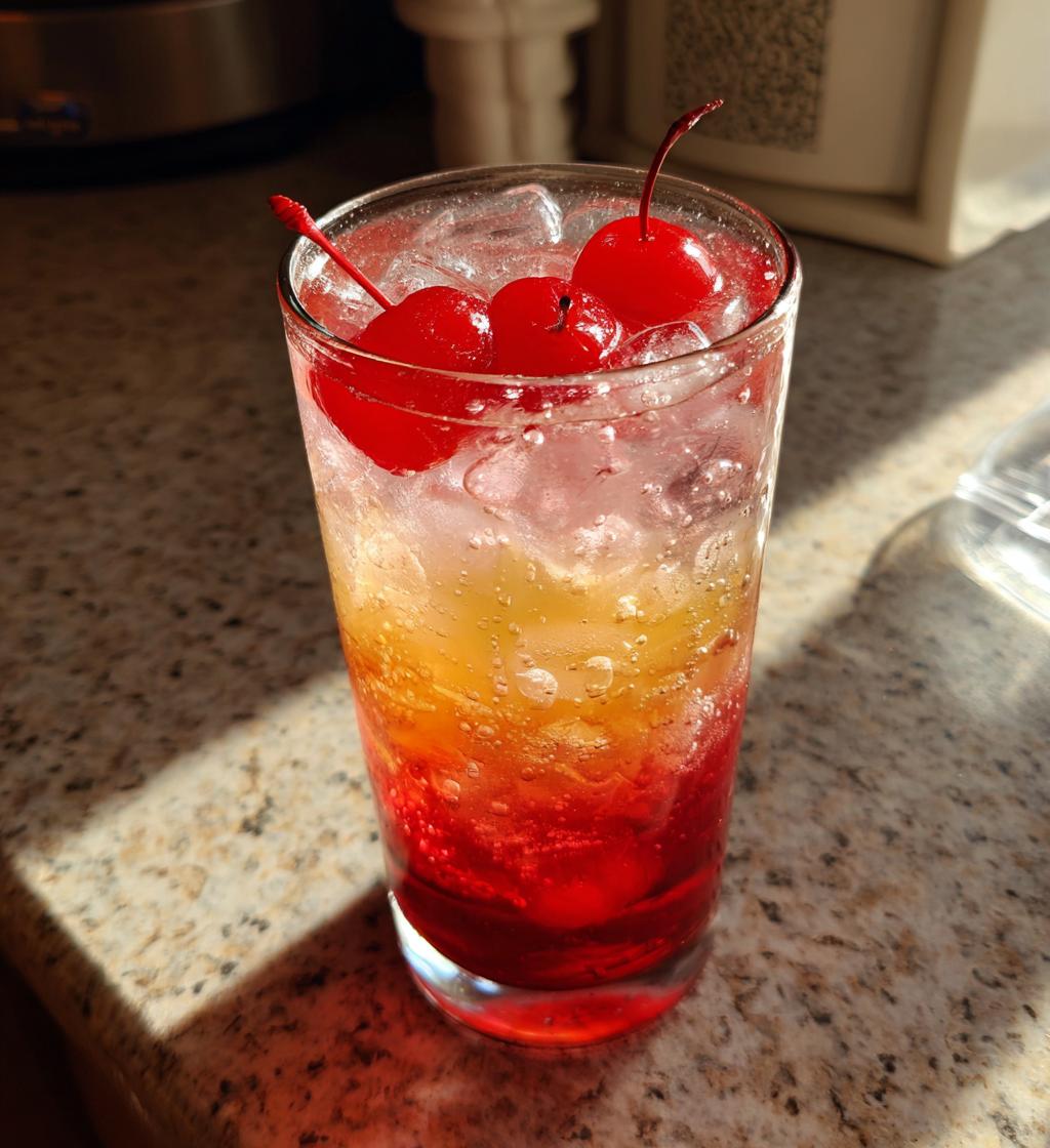 Dirty Shirley Cocktail - detail 1