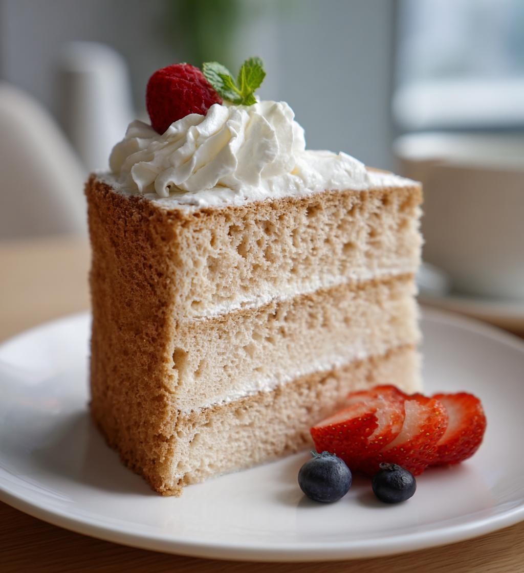 Earl Grey Chiffon Cake - detail 1