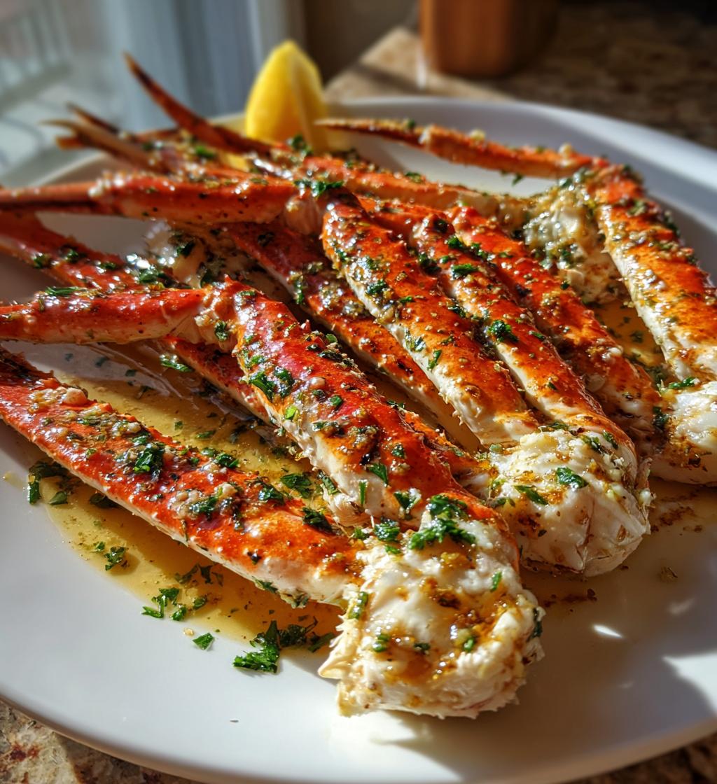 Garlic Butter King Crab Legs - detail 1