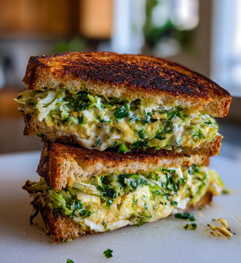 Gilgeori Toast (Korean Street Toast with Cabbage Omelet) - detail 1