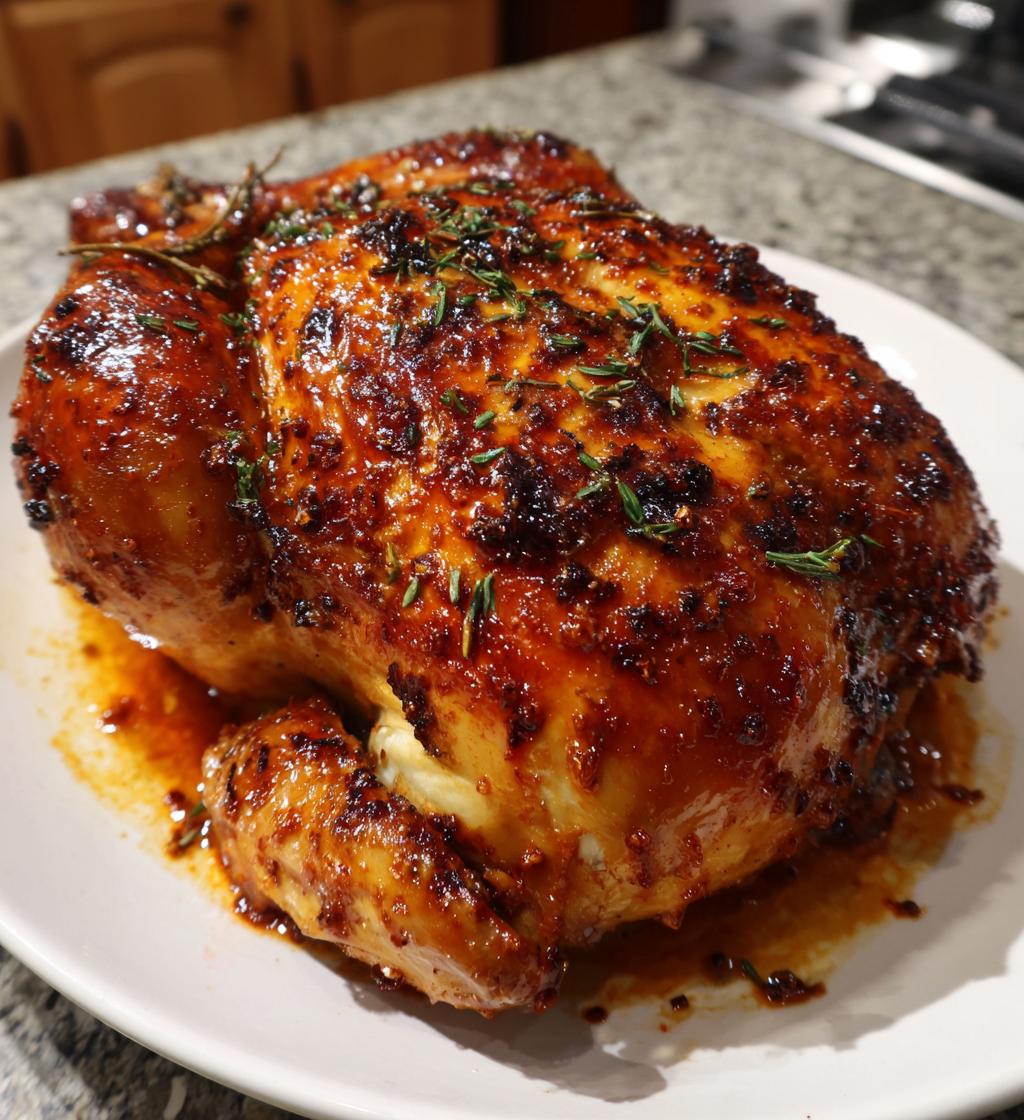 Gochujang Butter Roast Chicken (Mirin-free) - detail 1