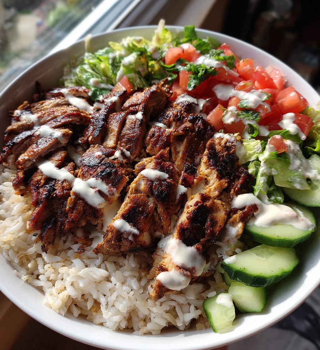 Halal Chicken Shawarma Plate - detail 1