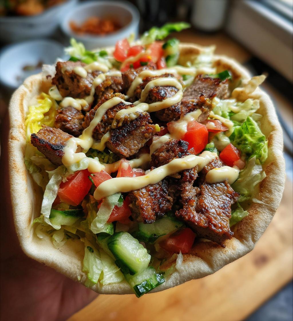 Halal Kofte Pita Pockets - detail 1
