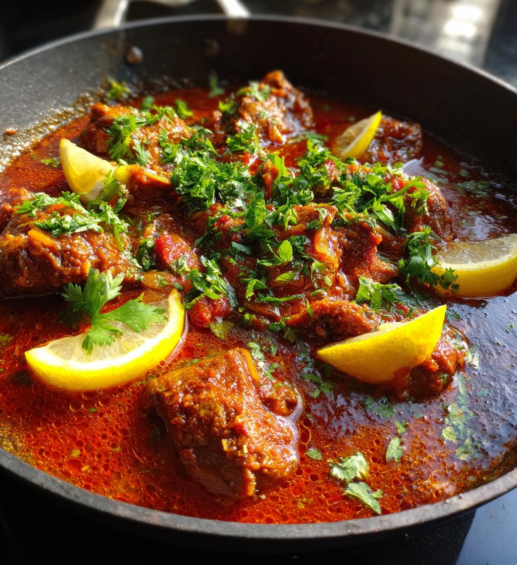 Halal Mutton Karahi - detail 1