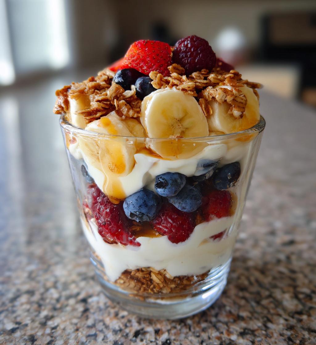 Honey Yogurt Fruit Parfait - detail 1