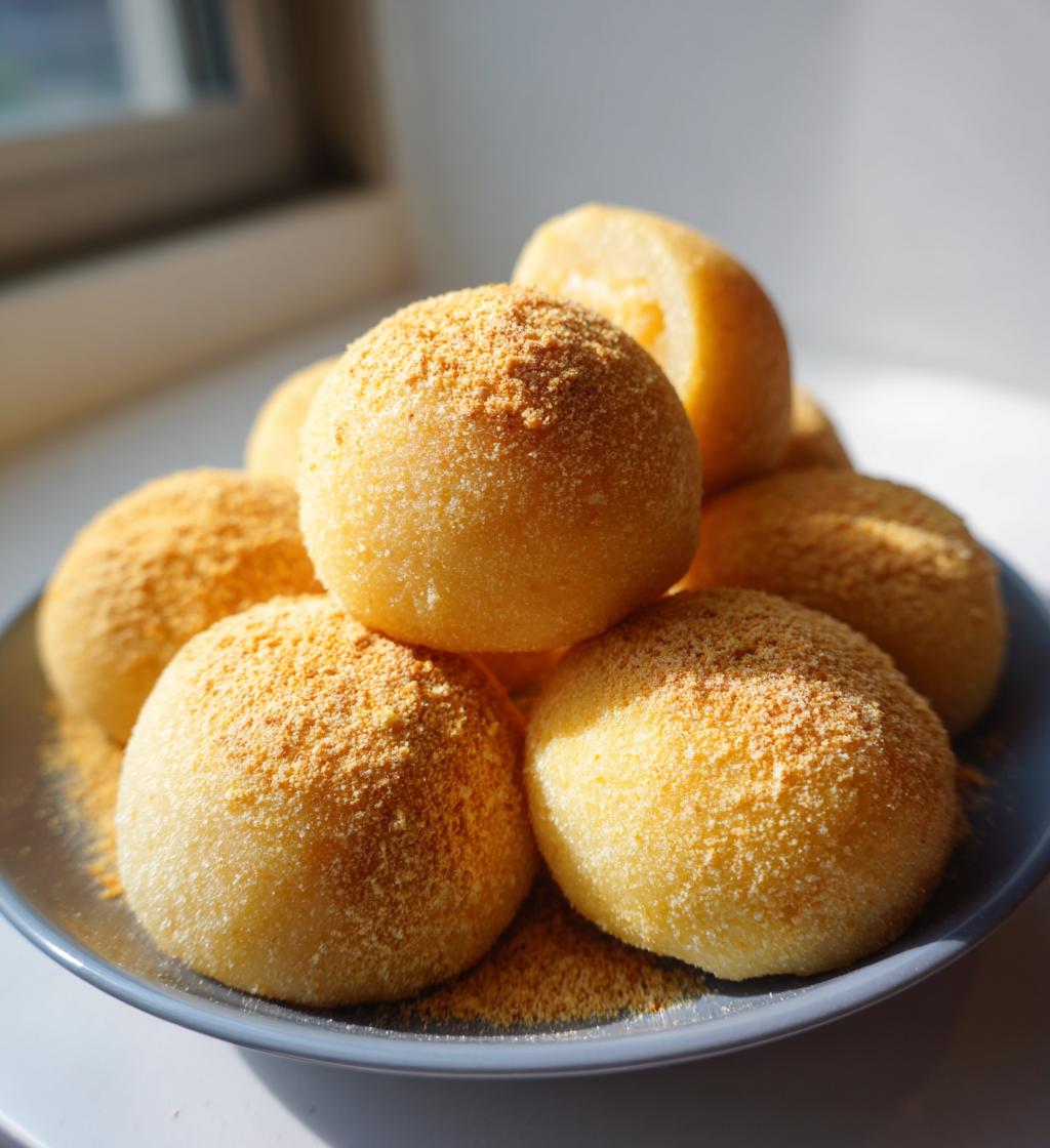 Kinako Mochi (Roasted Soy Flour Rice Cakes) - detail 1
