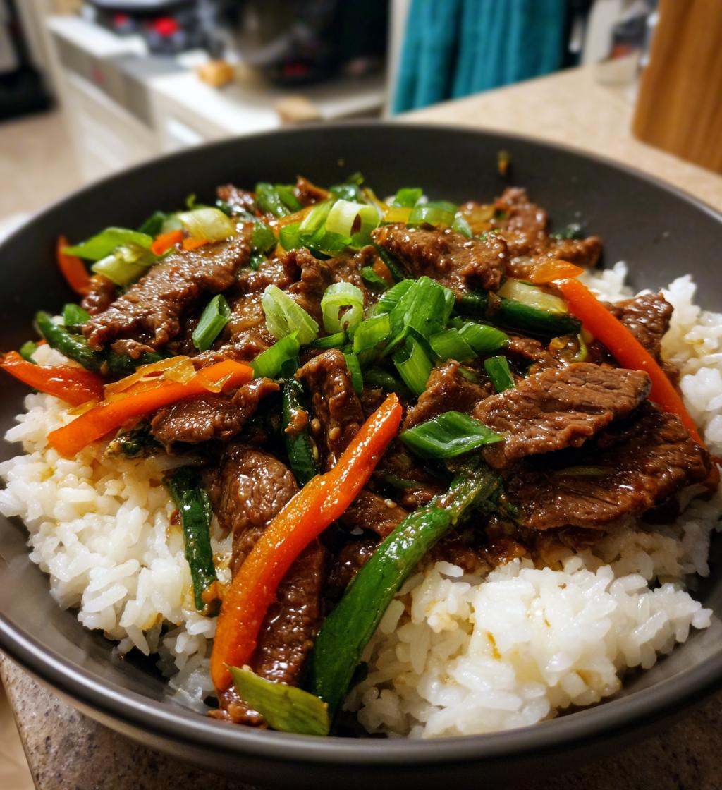 Korean Bulgogi Beef Bowls - detail 1