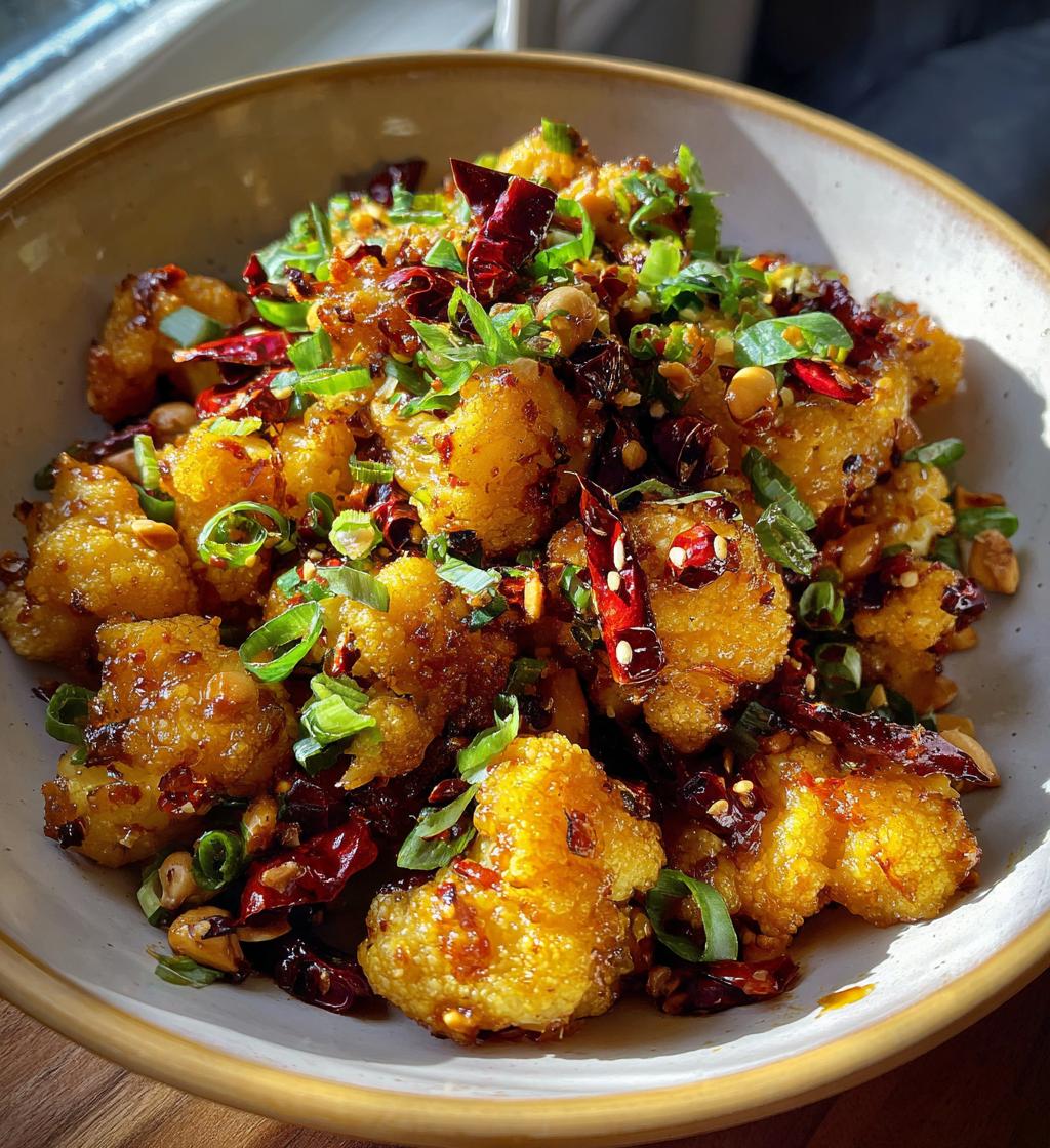 Kung Pao Cauliflower - detail 1
