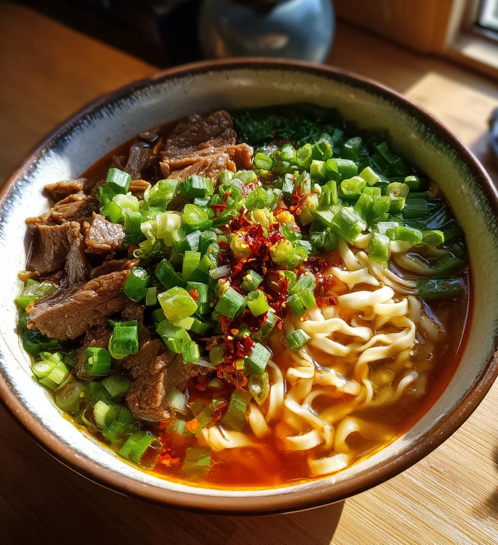 Lanzhou Hand-Pulled Beef Noodles - detail 1
