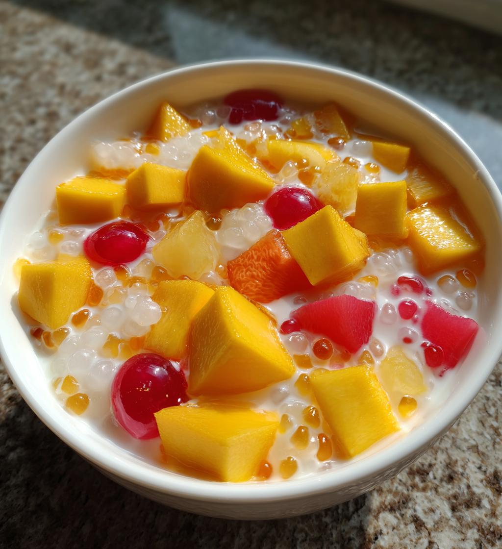 Mango Pomelo Sago Dessert - detail 1