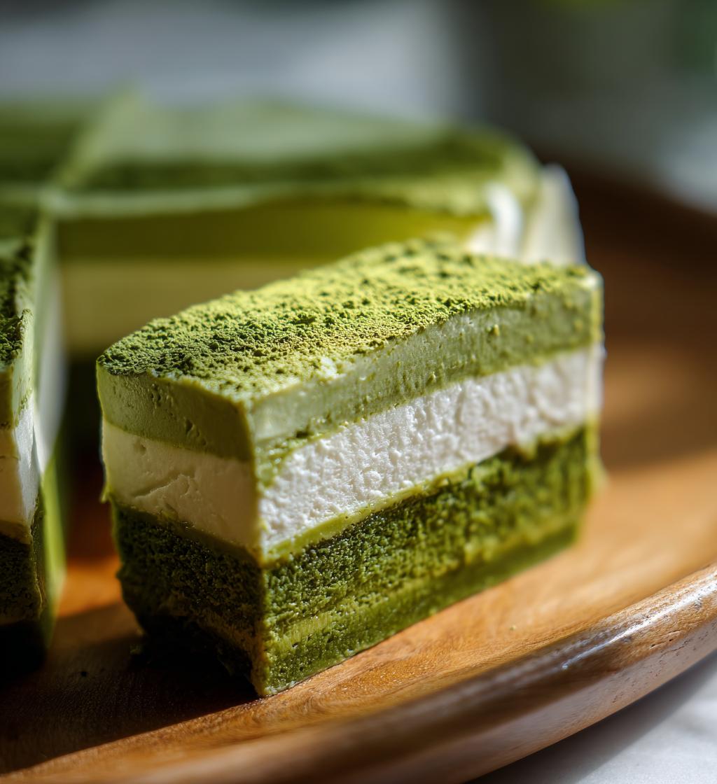 Matcha Terrine - detail 1