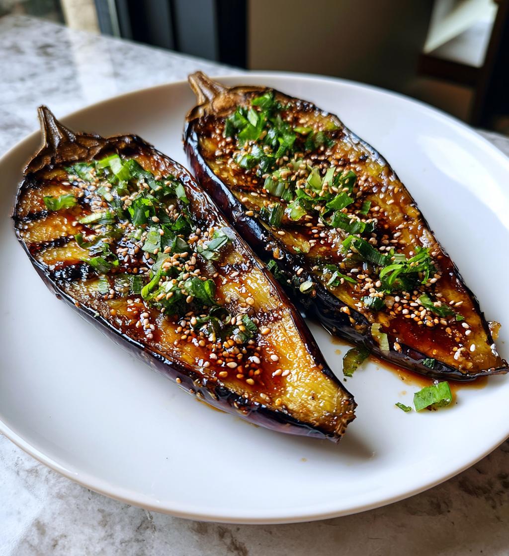 Miso Glazed Eggplant (Nasu Dengaku) - detail 1