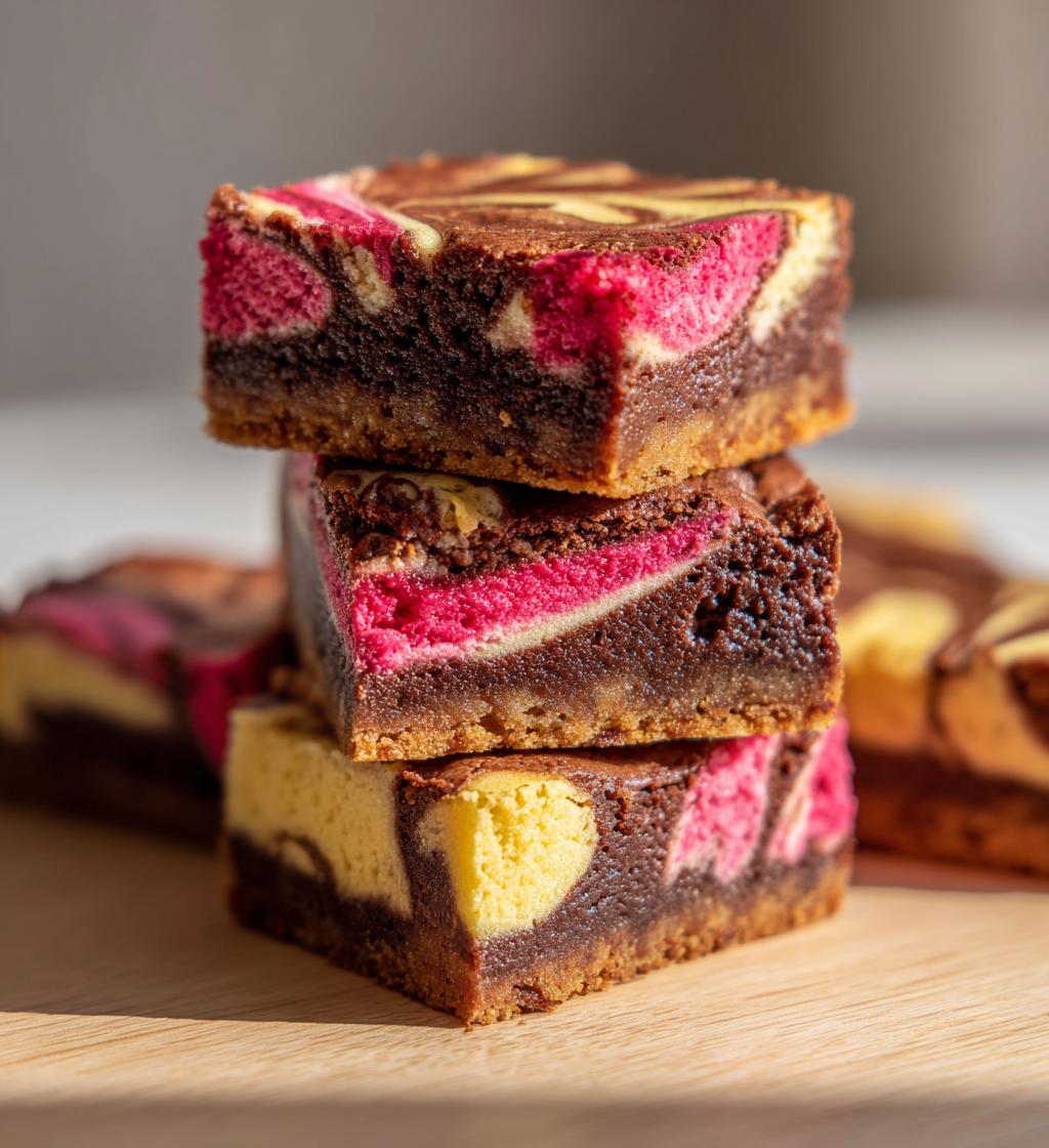 Neapolitan Cookie Bars - detail 1