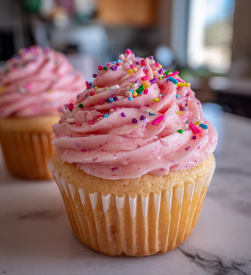 Pink Champagne Cupcakes - detail 1