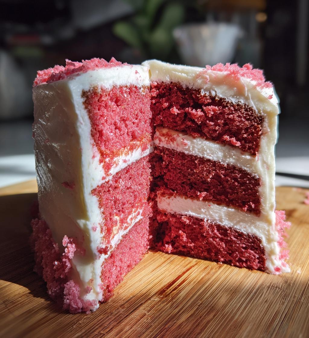 Pink Velvet Cake - detail 1