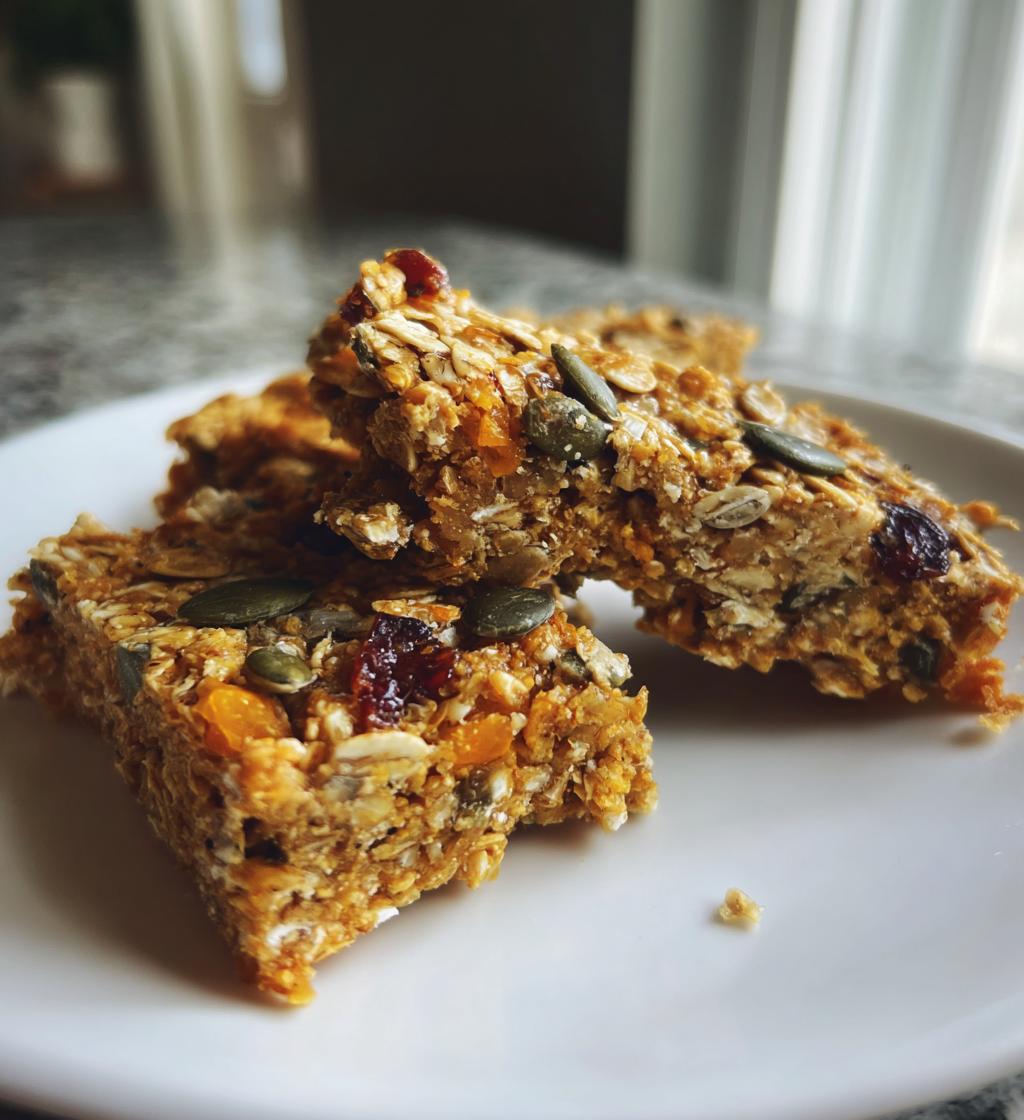Pumpkin Seed Granola Bars - detail 1