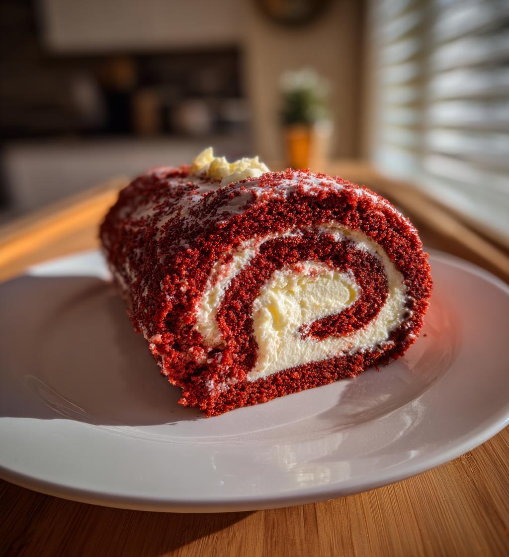 Red Velvet Cake Roll - detail 1