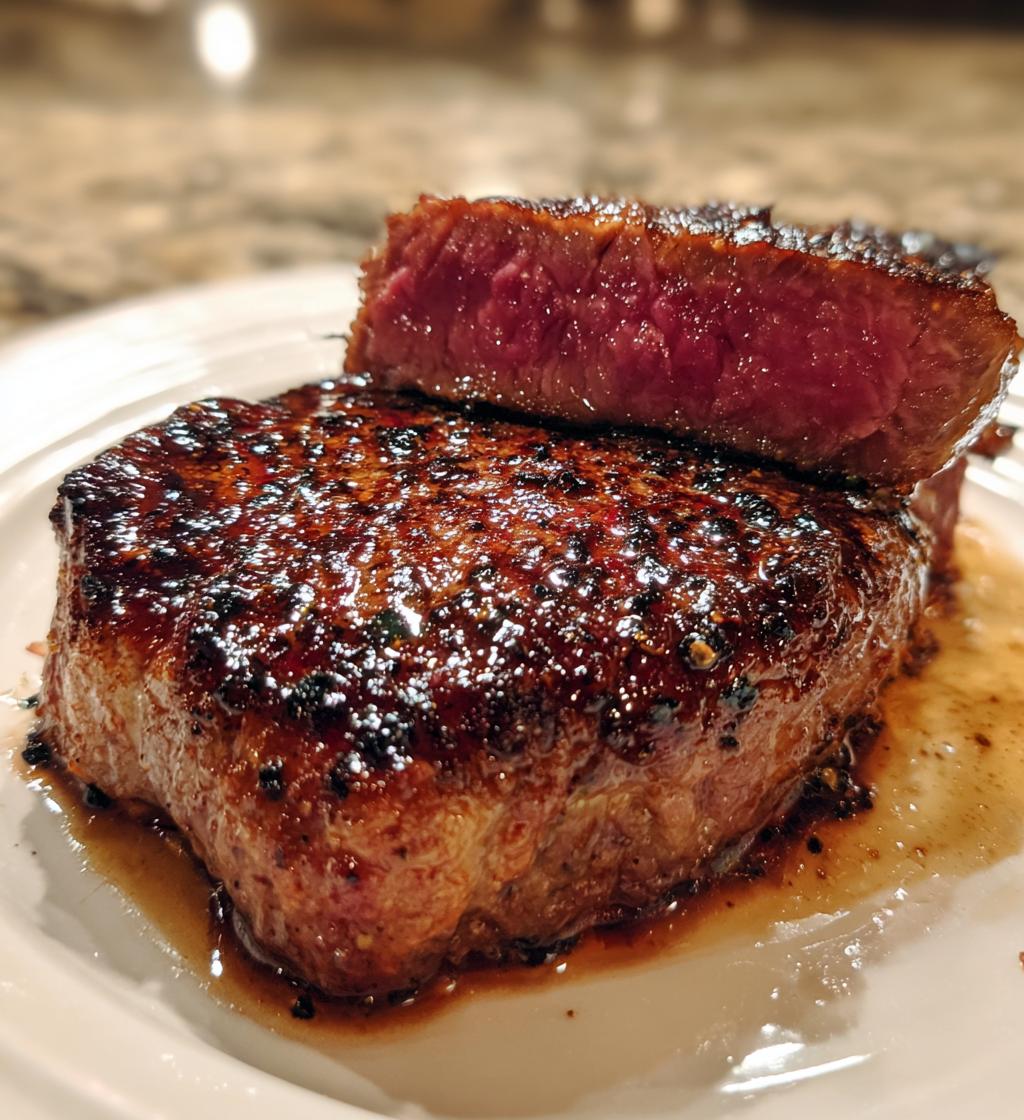 Reverse Seared Ribeye Steak - detail 1