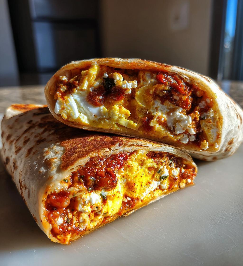 Shakshuka Wraps with Feta - detail 1