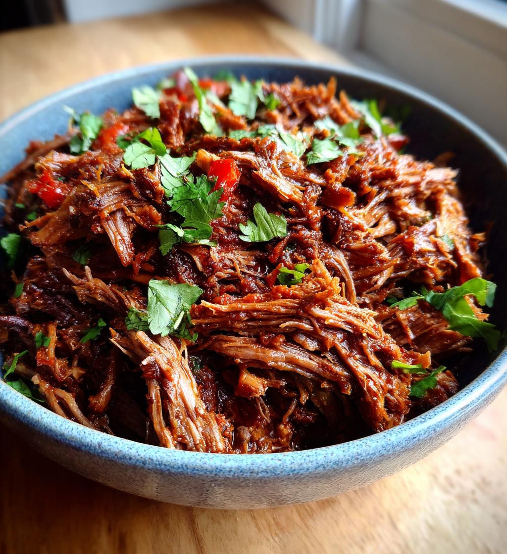 Slow Cooker Beef Barbacoa (For tacos and burrito bowls) - detail 1