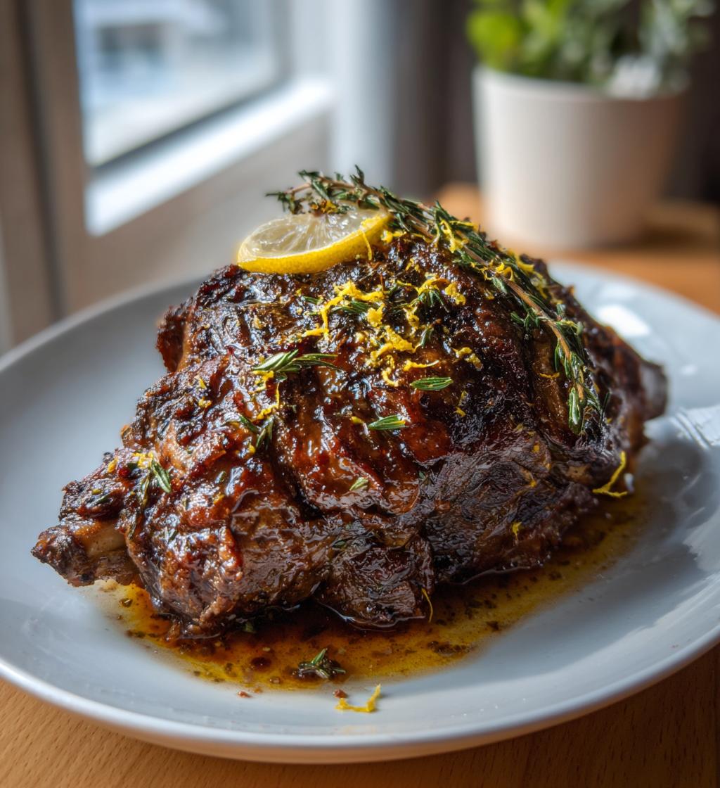 Slow-Roasted Lamb Shoulder (48-hour method) - detail 1