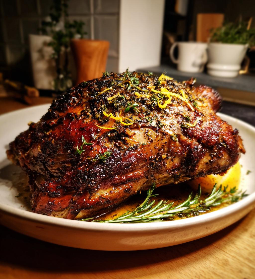 Slow-Roasted Lamb Shoulder (48-hour method) - detail 2