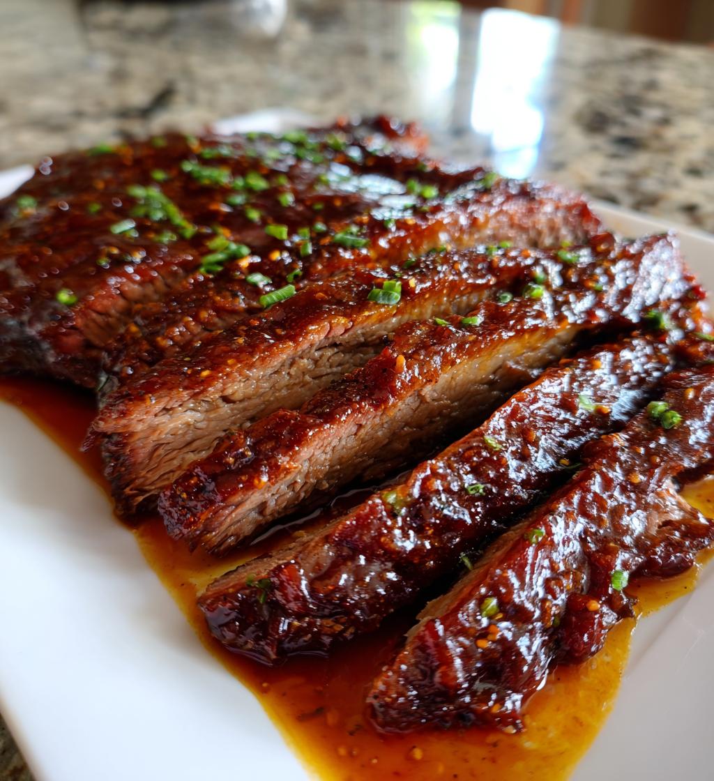 Sticky BBQ Beef Brisket - detail 1