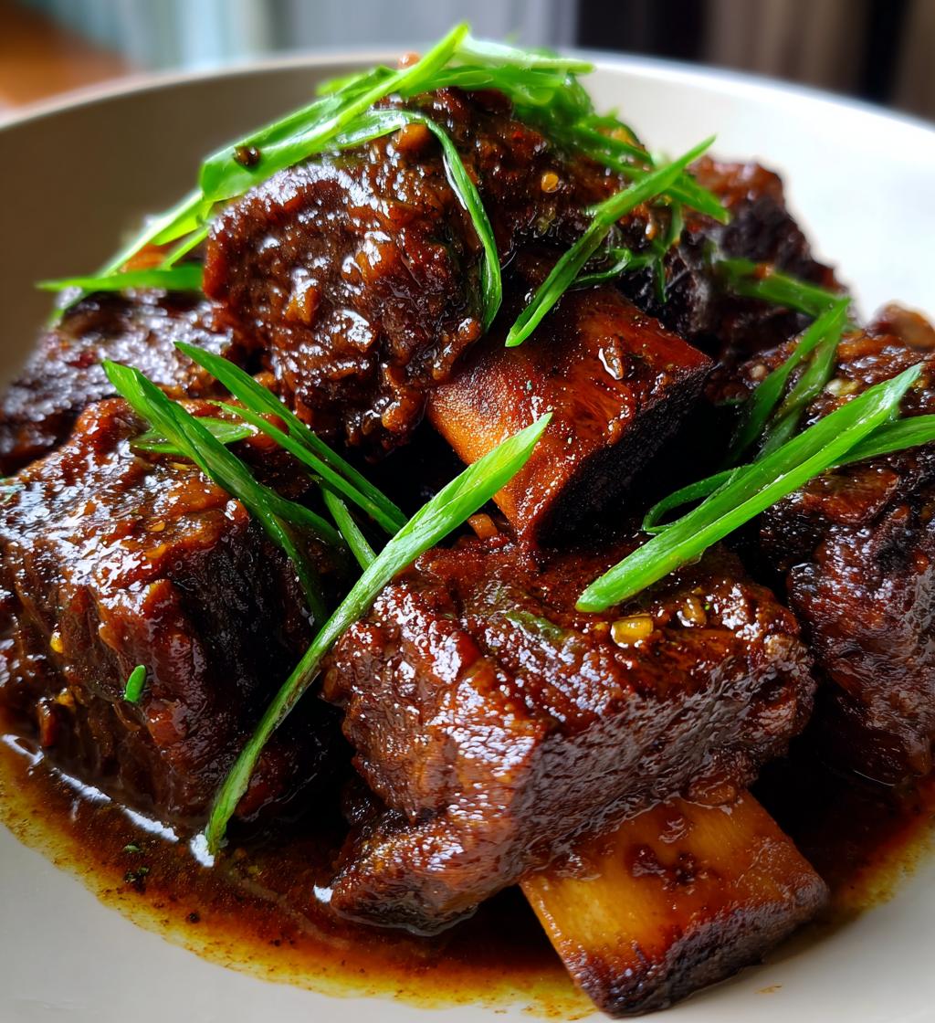 Sticky Tamarind Beef Ribs - detail 1