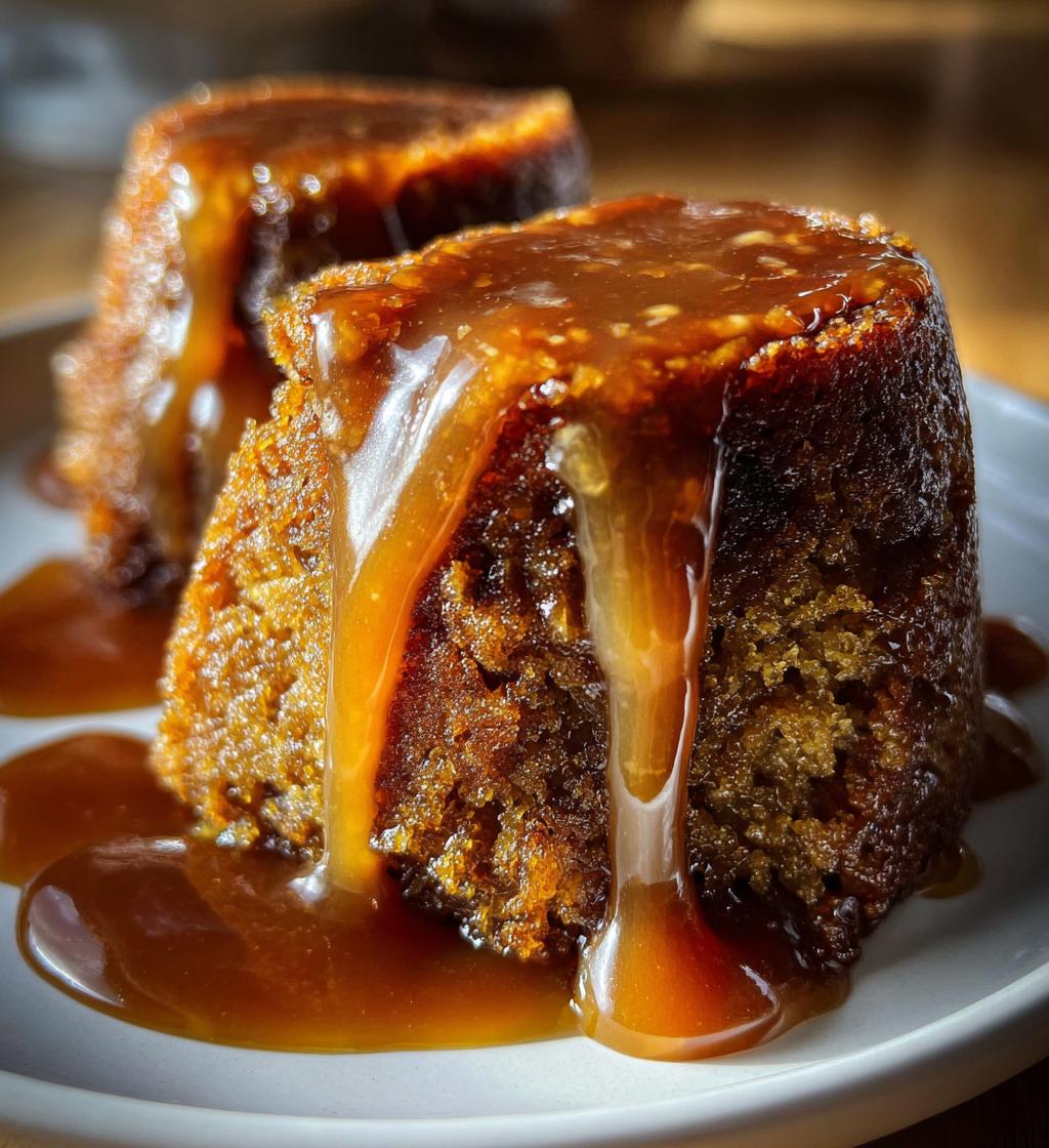 Sticky Toffee Pudding (Using dates and toffee sauce) - detail 1