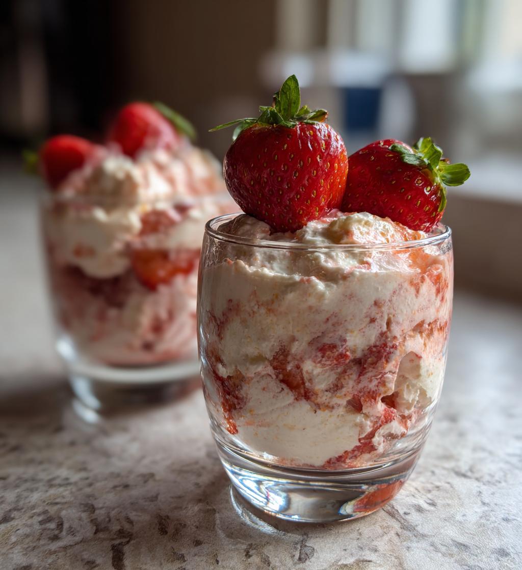 Strawberry Mousse Parfaits - detail 1