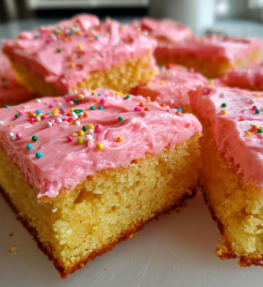 Sugar Cookie Bars (Pinkie Bars) - detail 1