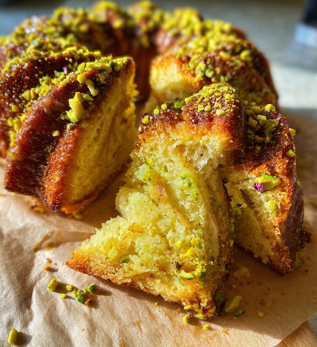 Turkish Milk Cake (Trilece) with Rose Water - detail 1