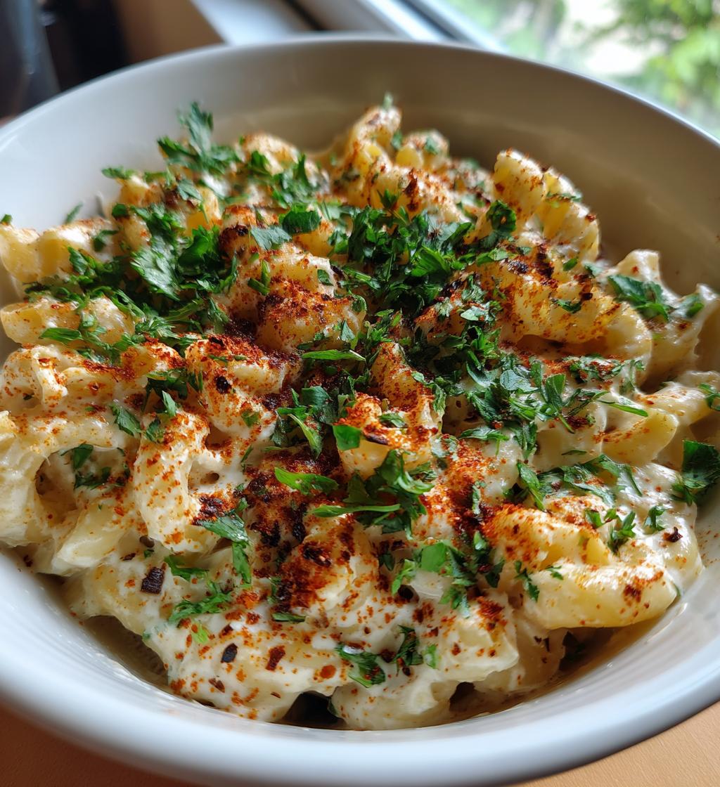 Turkish Pasta with Yogurt Sauce - detail 1