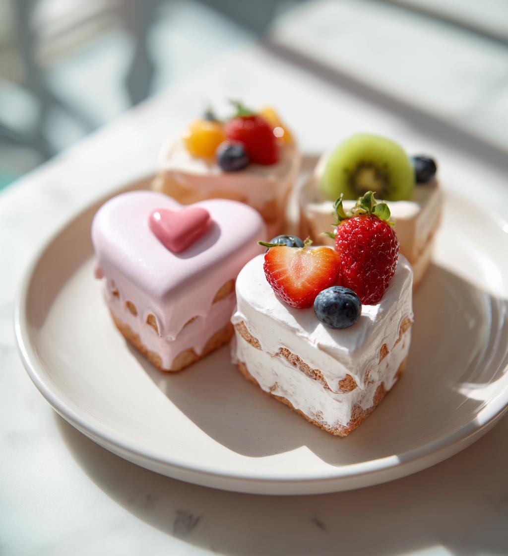 Valentine Mini Cakes - detail 1