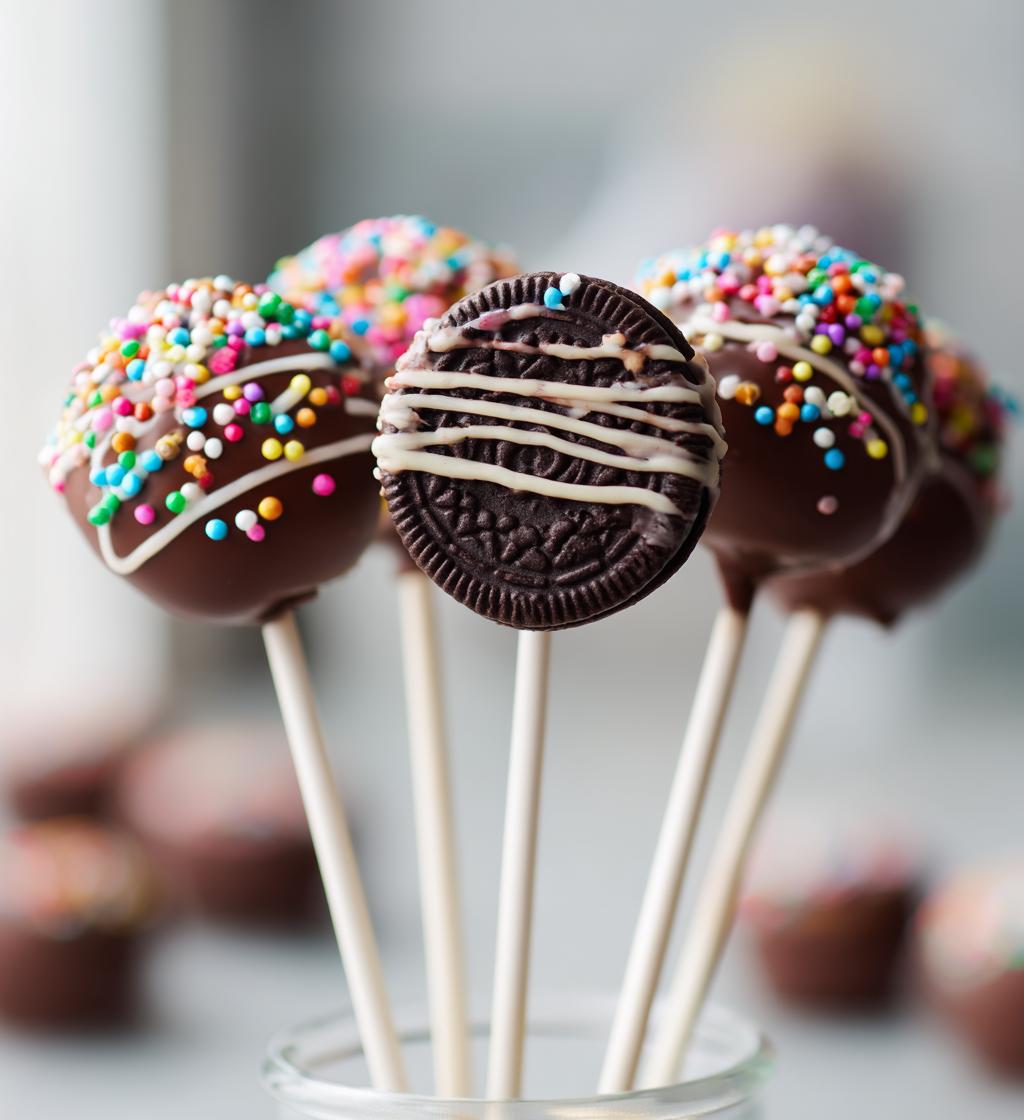Valentine Oreo Pops - detail 1