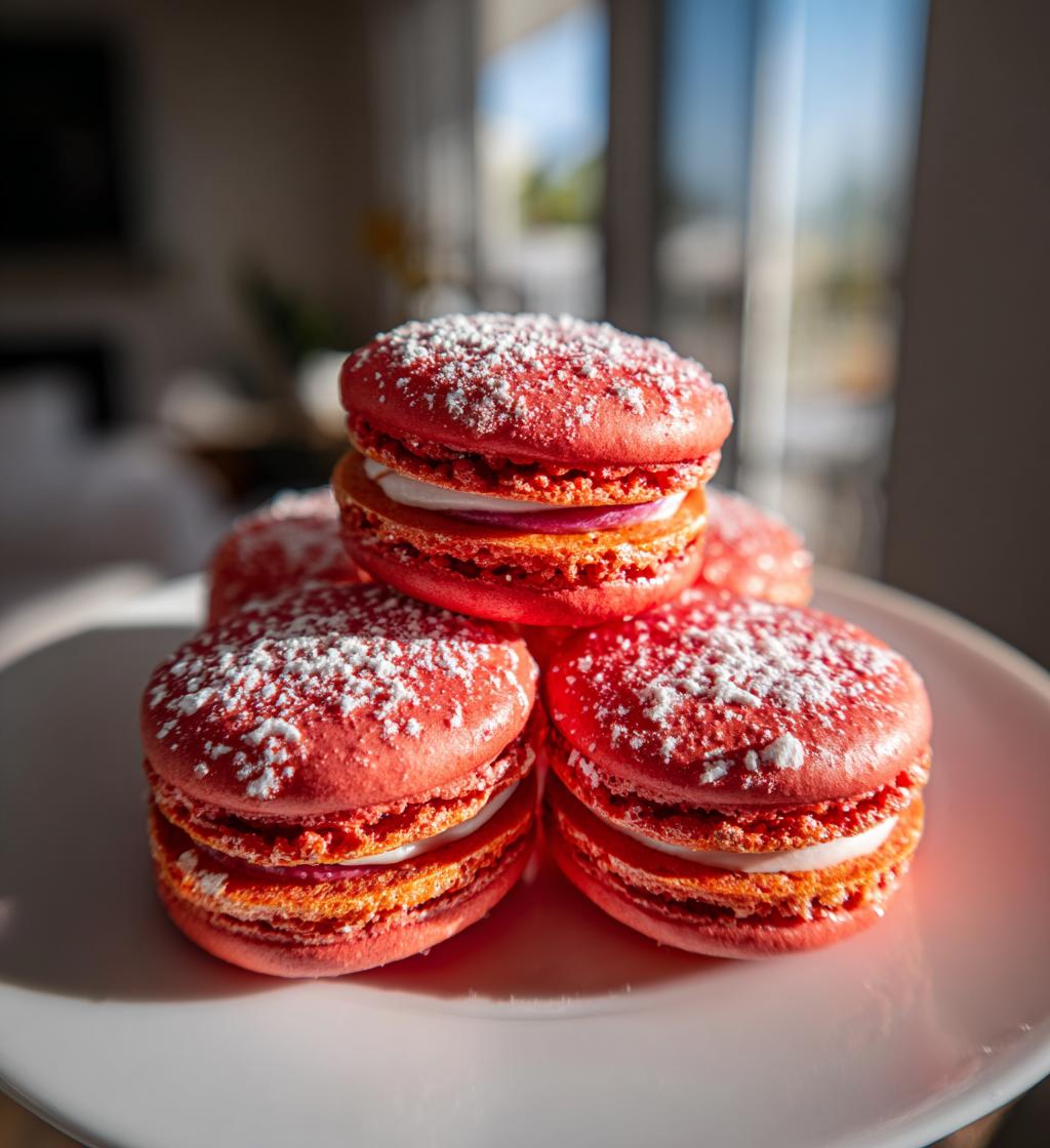 Valentine's Macarons - detail 1