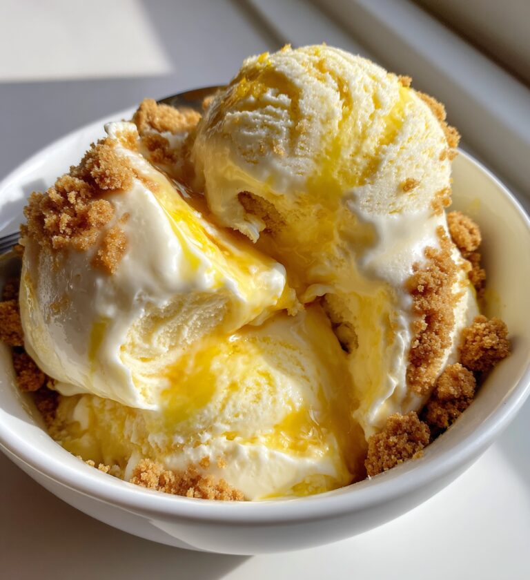 Lemon cheesecake ice cream: 3 steps to heavenly bliss